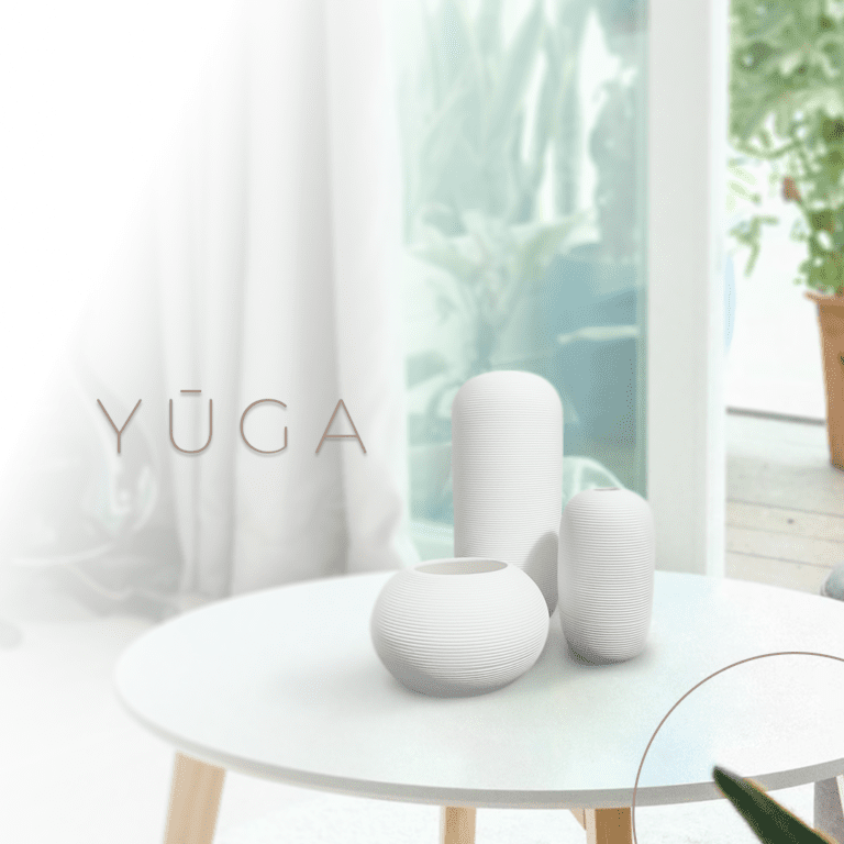 Line series vases by yuga decor