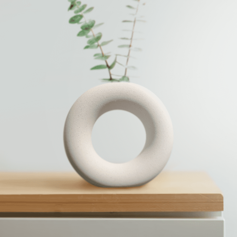 donut vase