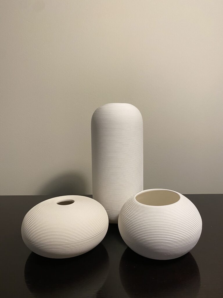 line series vases