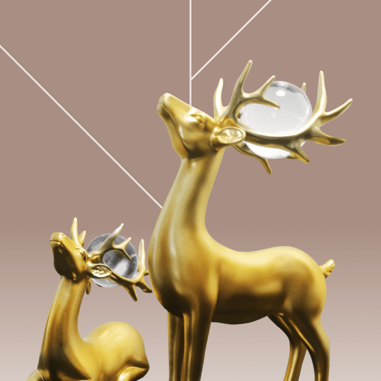 Golden deer