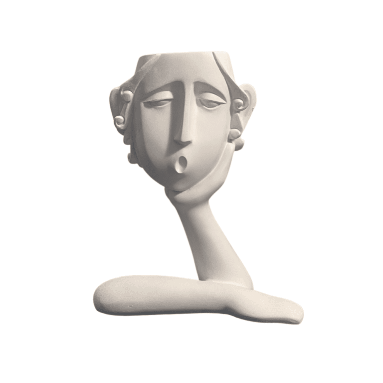 face mid vase