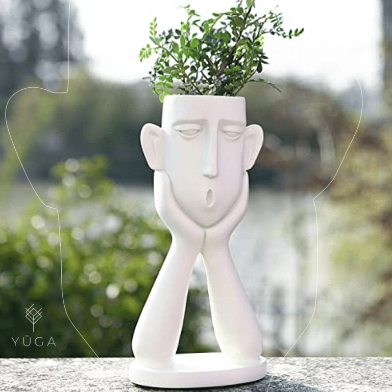 Face Long Vase